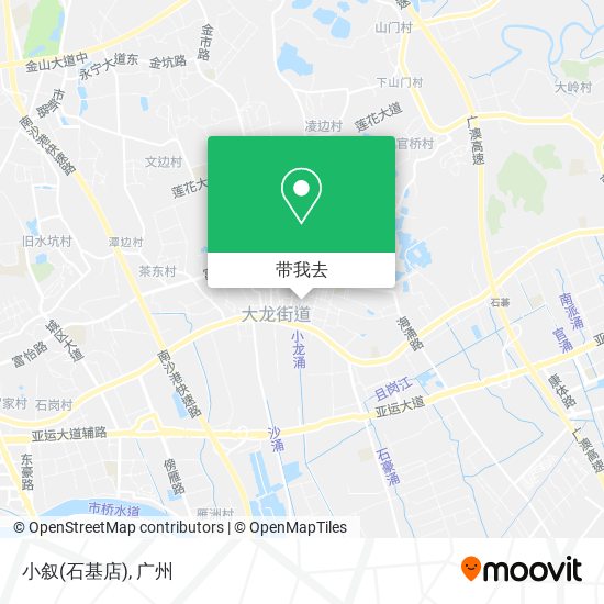 小叙(石基店)地图