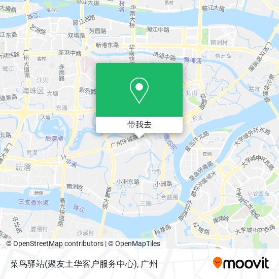 菜鸟驿站(聚友土华客户服务中心)地图