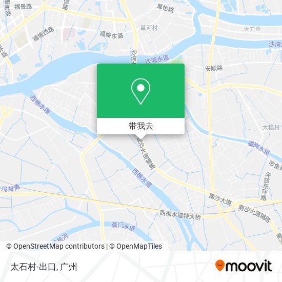 太石村-出口地图