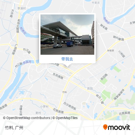 竹料地图