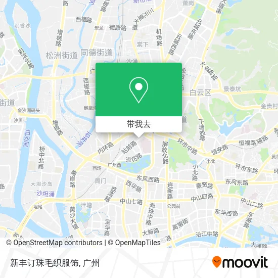 新丰订珠毛织服饰地图