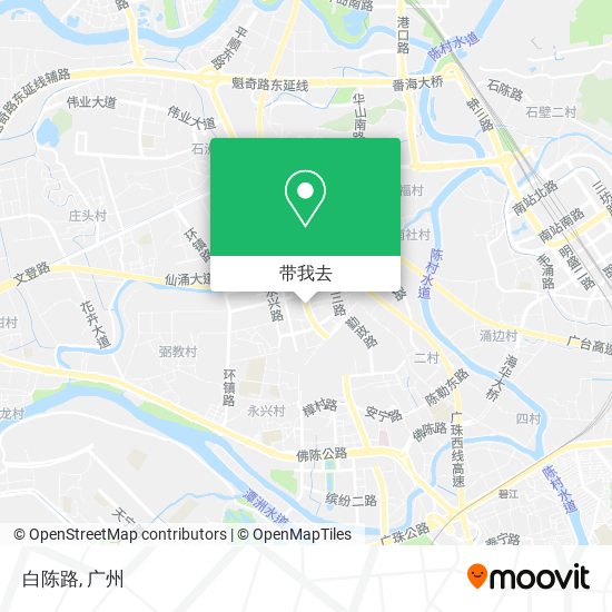 白陈路地图