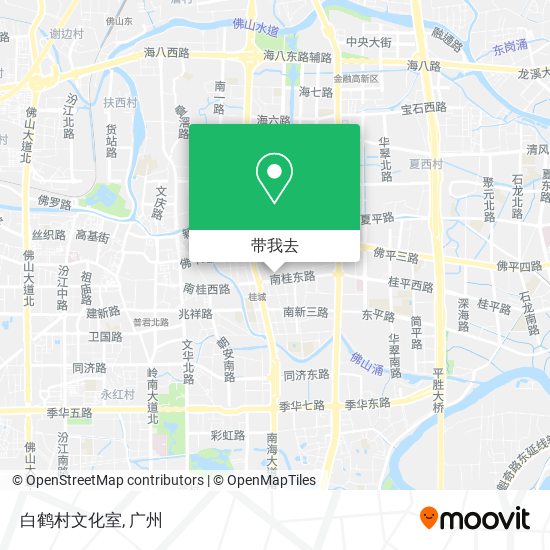 白鹤村文化室地图