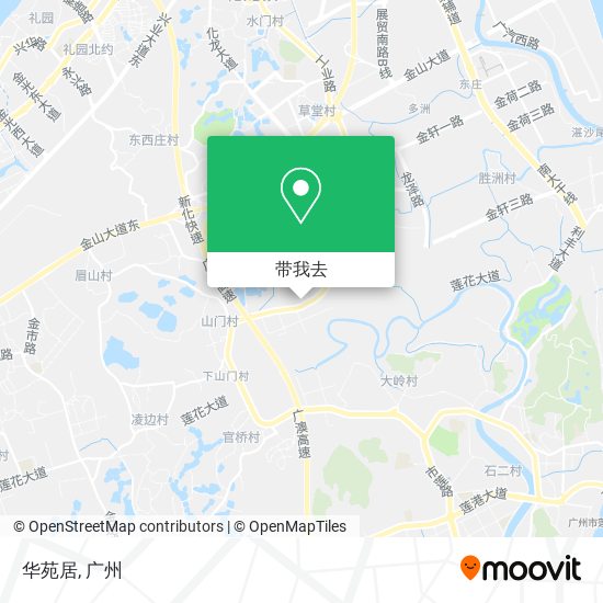 华苑居地图