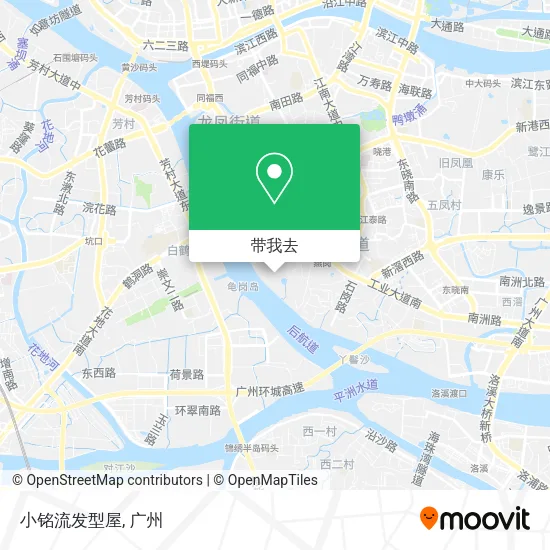 小铭流发型屋地图