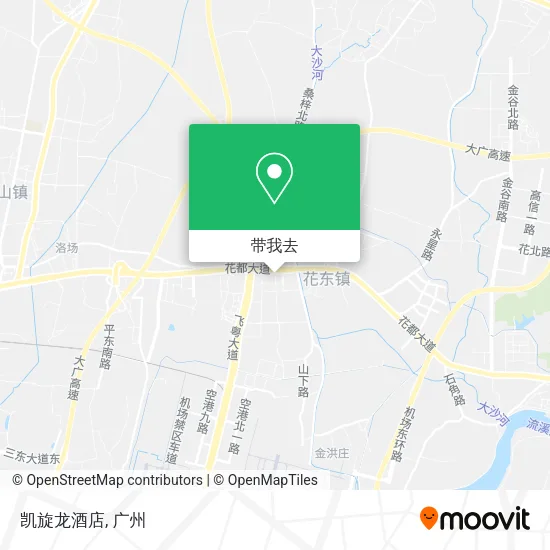 凯旋龙酒店地图