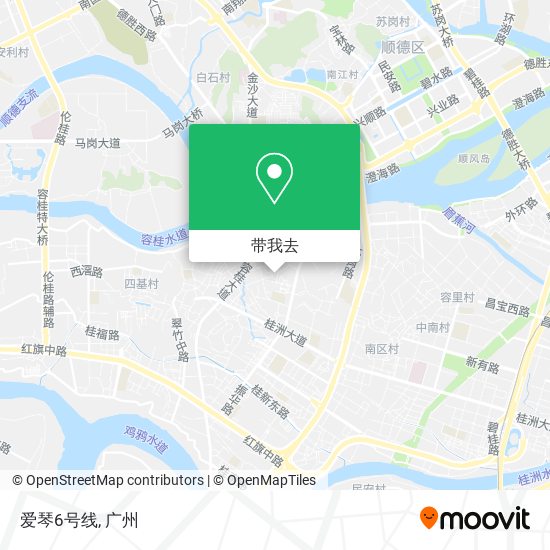 爱琴6号线地图