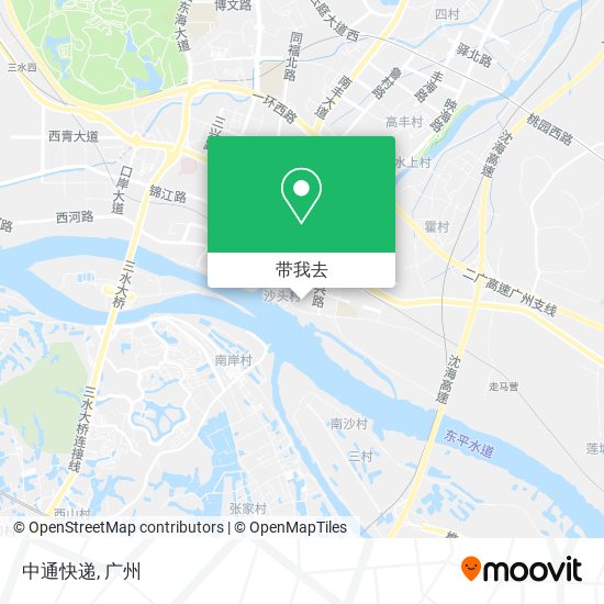 中通快递地图