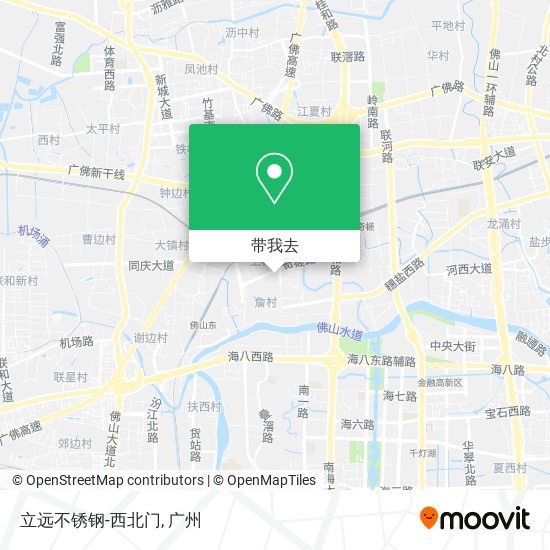 立远不锈钢-西北门地图