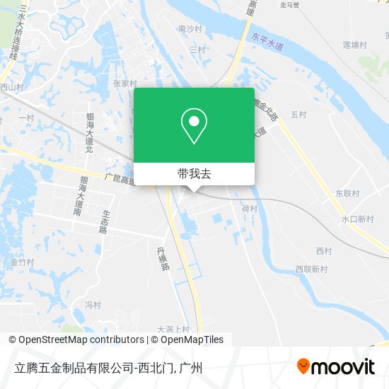 立腾五金制品有限公司-西北门地图