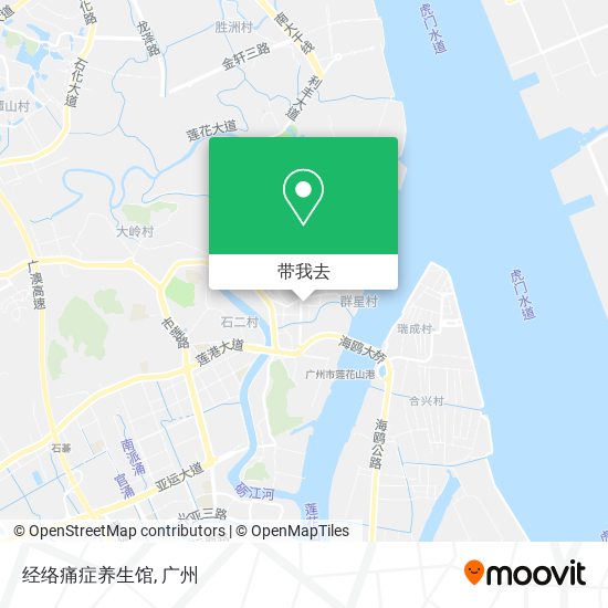 经络痛症养生馆地图