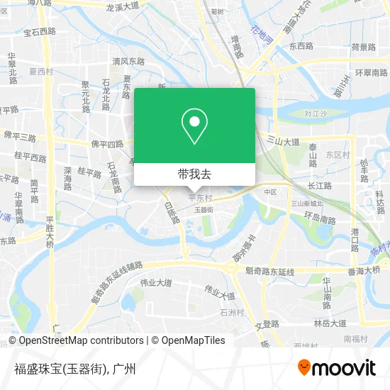 福盛珠宝(玉器街)地图