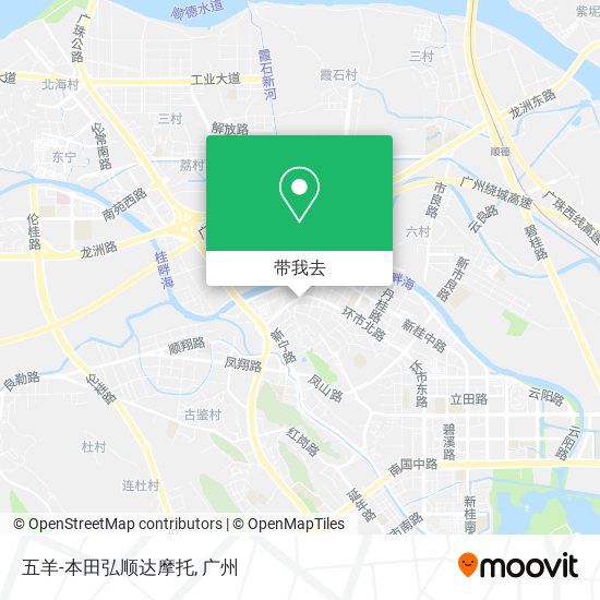 五羊-本田弘顺达摩托地图