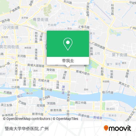 暨南大学华侨医院地图