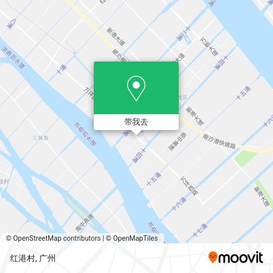 红港村地图