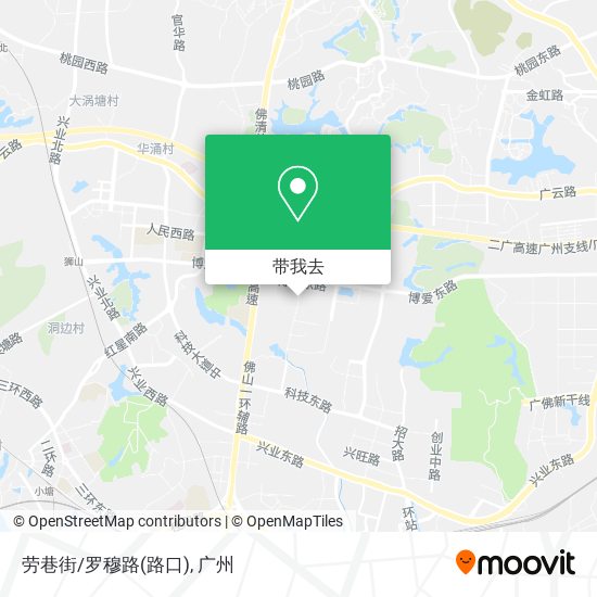 劳巷街/罗穆路(路口)地图
