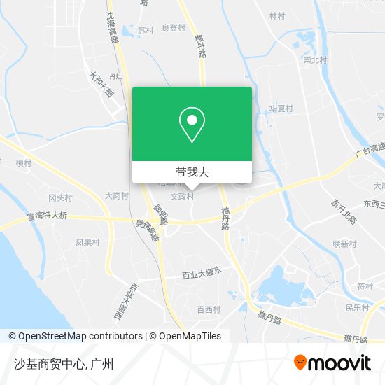 沙基商贸中心地图