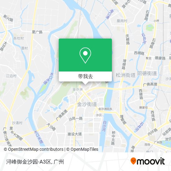 浔峰御金沙园-A3区地图