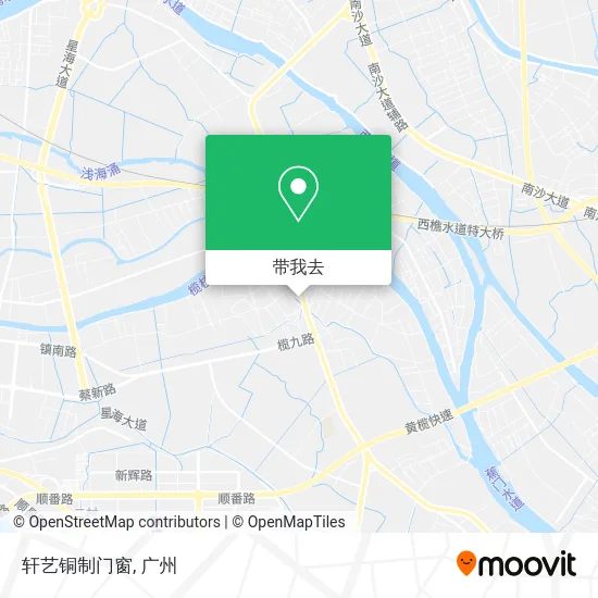 轩艺铜制门窗地图