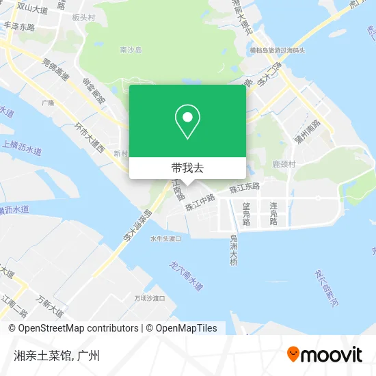 湘亲土菜馆地图