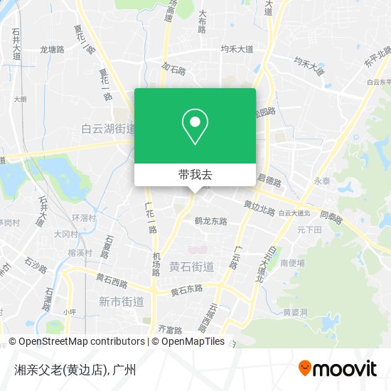 湘亲父老(黄边店)地图