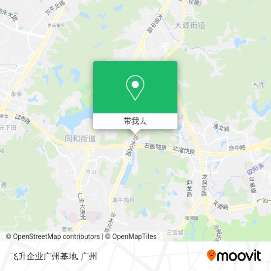 飞升企业广州基地地图