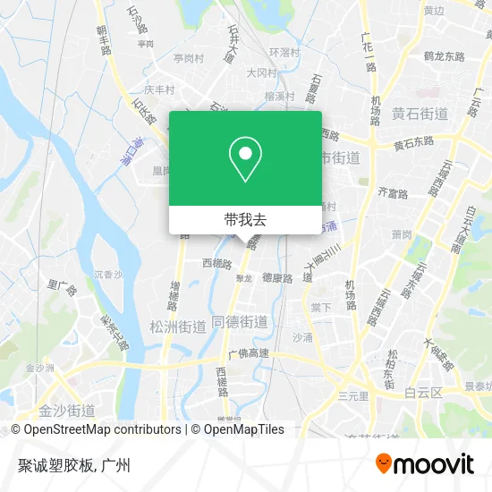 聚诚塑胶板地图