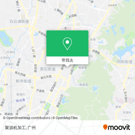 聚源机加工地图