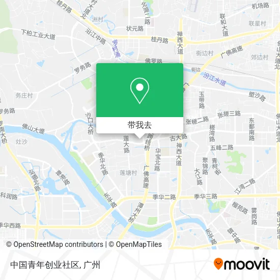 中国青年创业社区地图