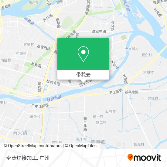 全茂焊接加工地图