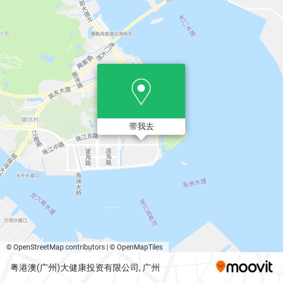 粤港澳(广州)大健康投资有限公司地图