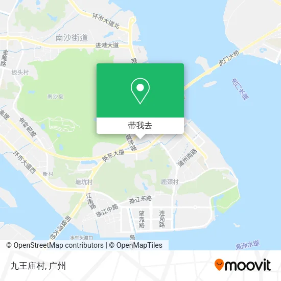 九王庙村地图