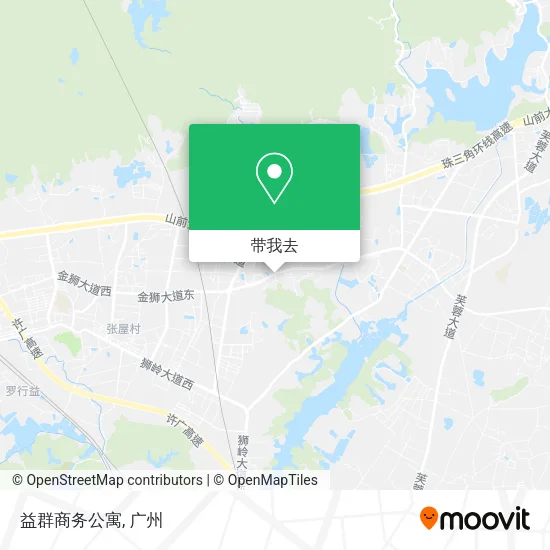 益群商务公寓地图