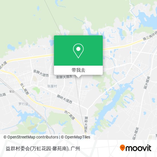 益群村委会(万虹花园·馨苑南)地图