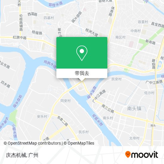 庆杰机械地图
