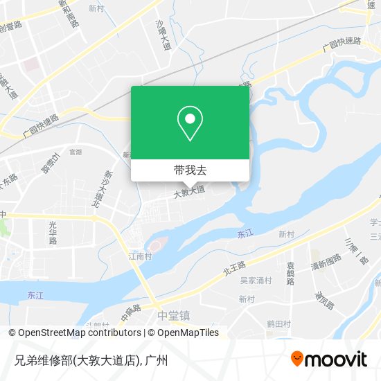 兄弟维修部(大敦大道店)地图