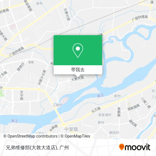 兄弟维修部(大敦大道店)地图