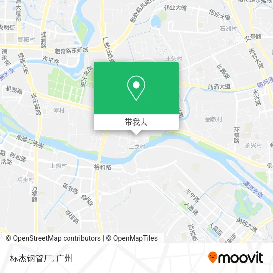标杰钢管厂地图