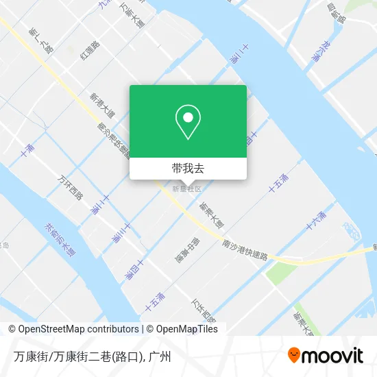 万康街/万康街二巷(路口)地图