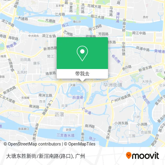 大塘东胜新街/新滘南路(路口)地图