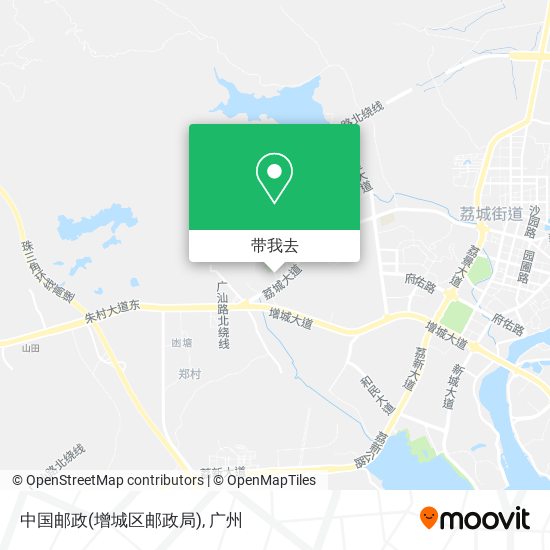 中国邮政(增城区邮政局)地图