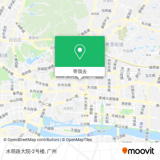 水萌路大院-2号楼地图