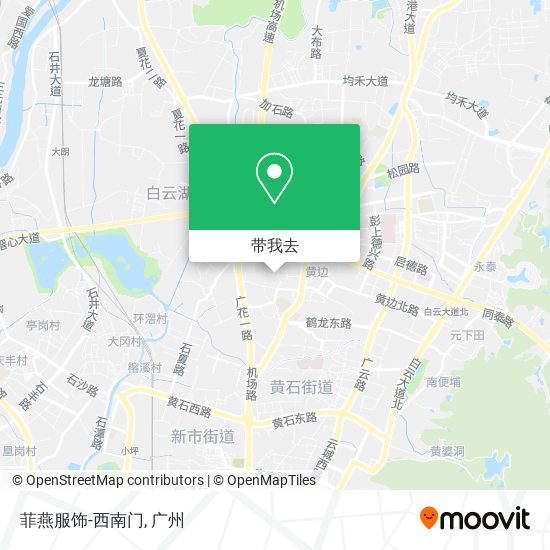 菲燕服饰-西南门地图