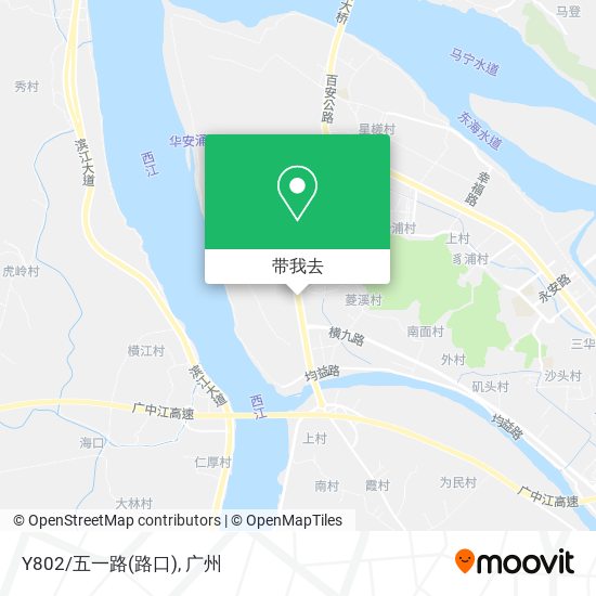Y802/五一路(路口)地图