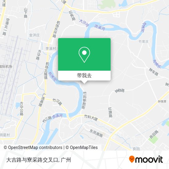 大吉路与寮采路交叉口地图