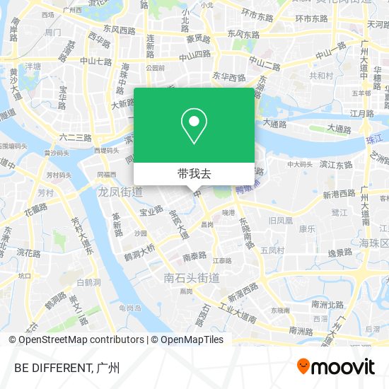 BE DIFFERENT地图