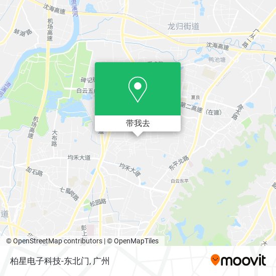 柏星电子科技-东北门地图