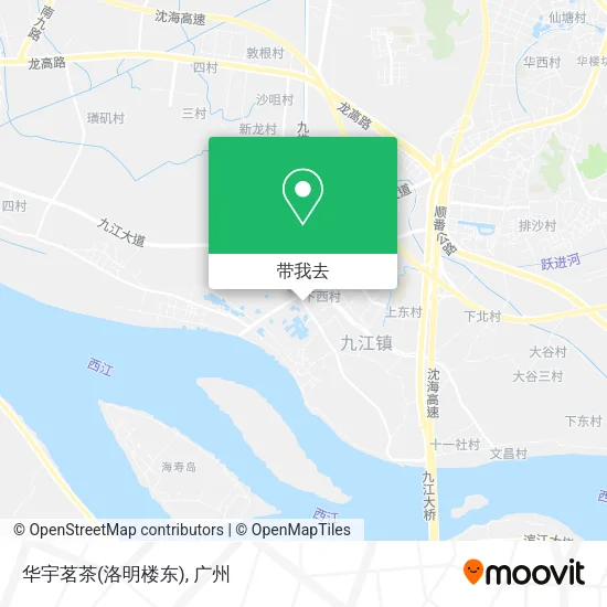 华宇茗茶(洛明楼东)地图