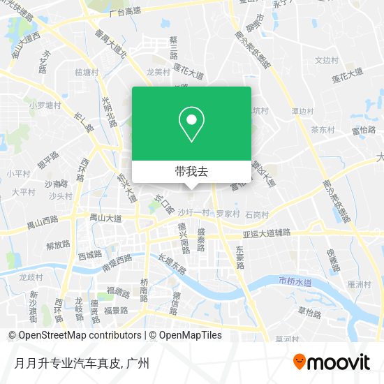 月月升专业汽车真皮地图