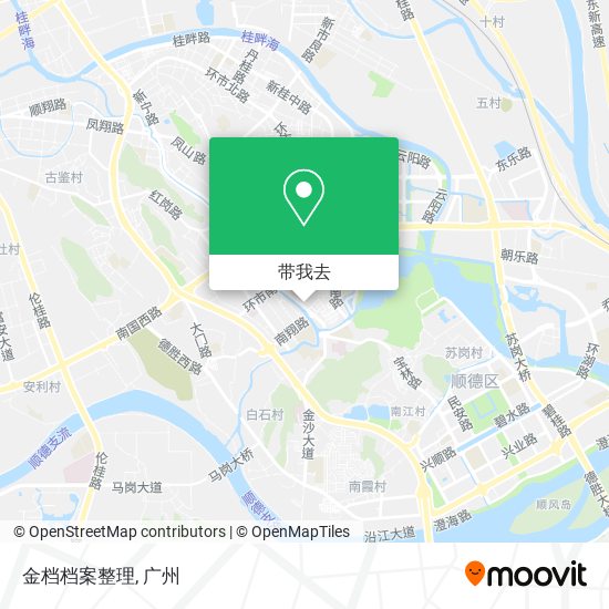 金档档案整理地图